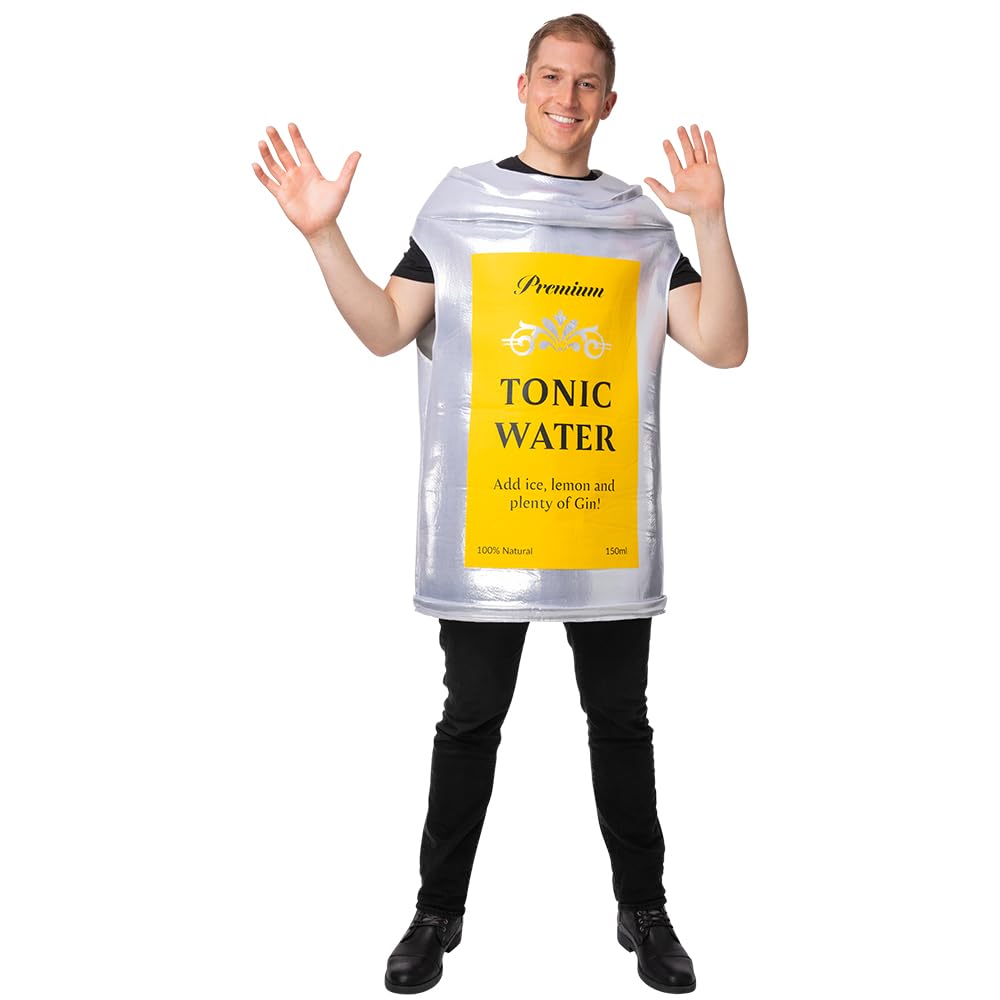 Wicked Costumes Adult Funny Tonic Can Fancy Dress Costume - One Size โ image 1