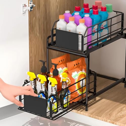 Lista de Organizador de cocina los más solicitados. 42 organizador de cocina de Fregadero de Acero Inoxidable,Organizadores de Cocina de 2 Niveles Extraibles,Prueba de Óxido Organizadores de Gabinetes Deslizantes en Forma de L,Para...