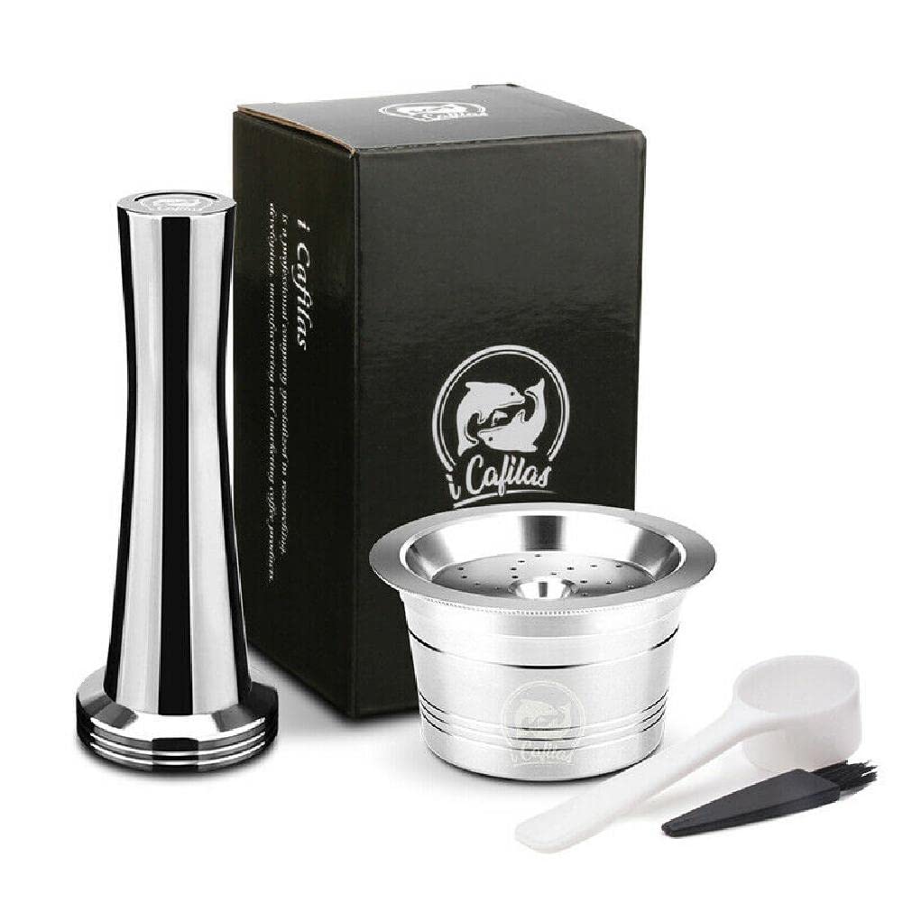 Kit 304 de cápsulas de café reutilizables para máquina Caffitaly Kfee