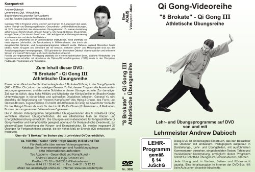 Preisvergleich Produktbild "8 Brokate"-Qi Gong III: Athletische Übungsreihe