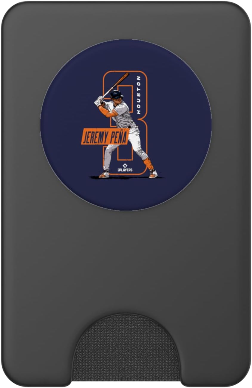 Jeremy Peña | Houston Baseball MLB Players | MLBJPEN4019-S PopSockets PopWallet for MagSafe
