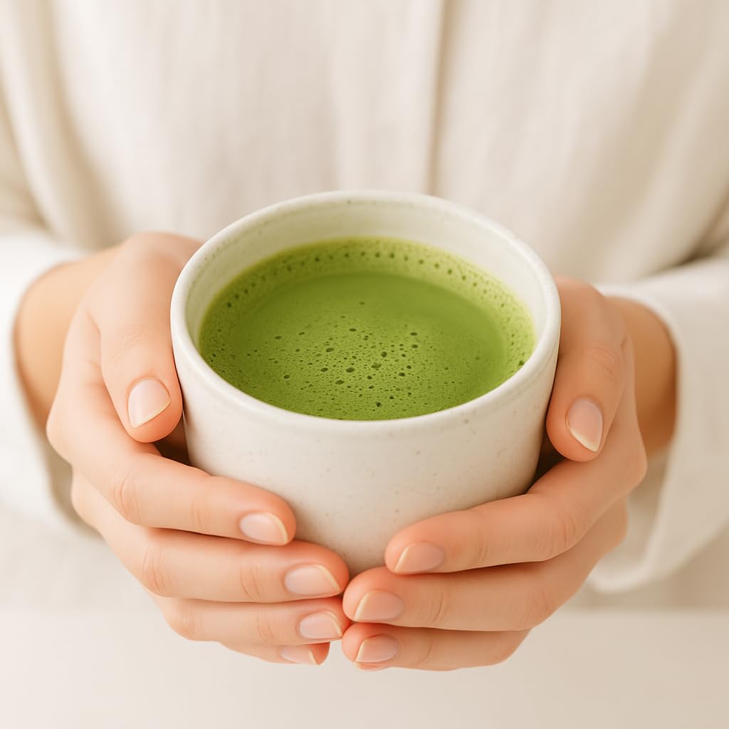 Nippon Matcha Organic Premium Ceremonial Grade Japanese Matcha Green Tea Powder First Harvest from Uji Kyoto USDA Certified — view 5