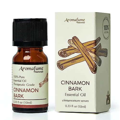 AROMAFUME Cinnamon Bark Essential Oil - 100% Natural, Therapeutic...