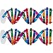 Generic 6pcs Educational Tool Biological Science Instrument Models Teaching Kit Early Assembly Helix Popularization Assembling Kids Model Toy for Aids Learning Education Genes Human DNA