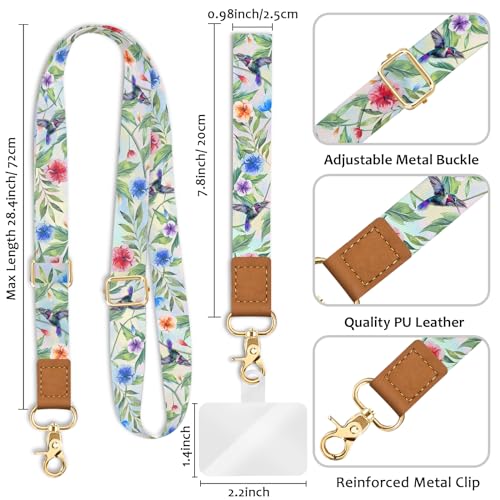 Piefly LANA070-HUMM-MUL Phone Lanyard Crossbody Wrist Strap thumb #3