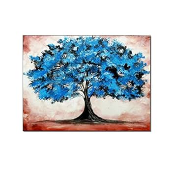 Amazon.co.jp: 絵の壁紙 ポスター 木の絵画 アートパネル