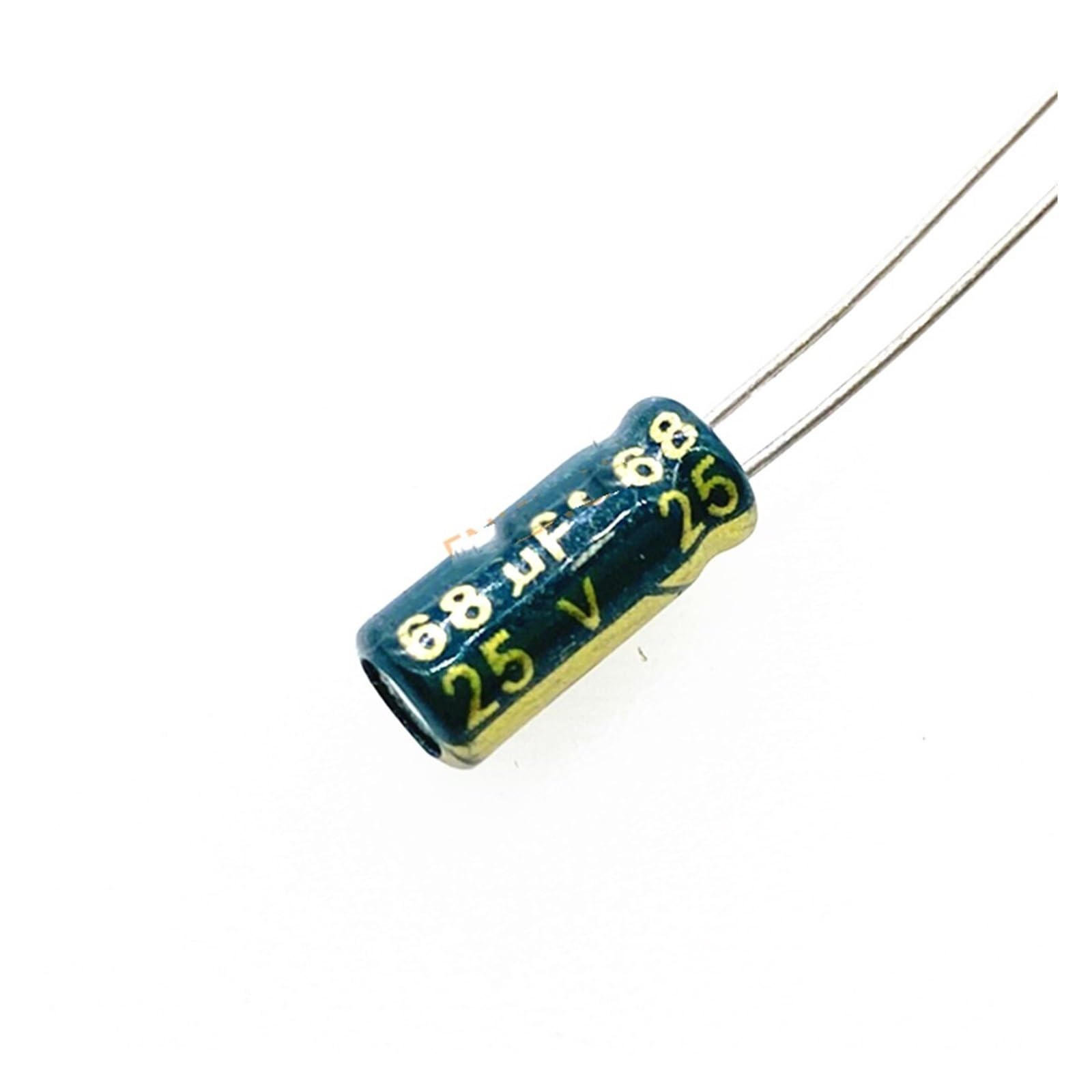 ICXLPMC 12pcs/lot 25V 68UF 5 * 11 High Frequency Low Impedance Aluminum Electrolytic Capacitor 68uf 25v 20%