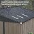 Patiowell 10x8 FT Storage Shed, Outdoor Metal Sheds with Lockable Door and Sloping Roof, Waterproof Outside Large Garden Tool Shed with Breathable Vents for Patio Lawn Backyard, Brown