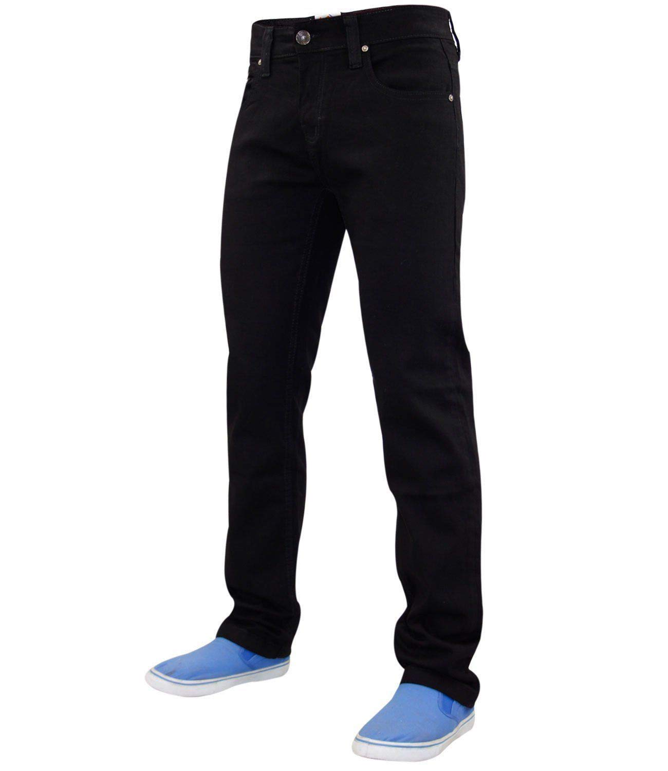 G72 Men's Black Slim Fit Jeans 36W X 34L