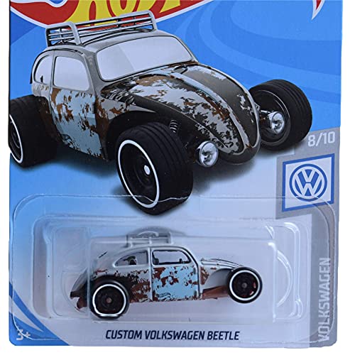 Hot Wheels Volkswagen Beetle a escala 1:64 miniatura 2