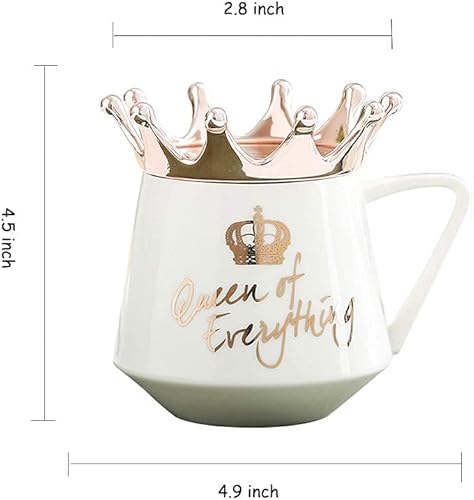 Miniatura 5 de Taza rosa taza de café rosa tazas de café para café, té, tazas de café o té de cerámica, regalos de cumpleaños para mujeres, ideas divertidas de