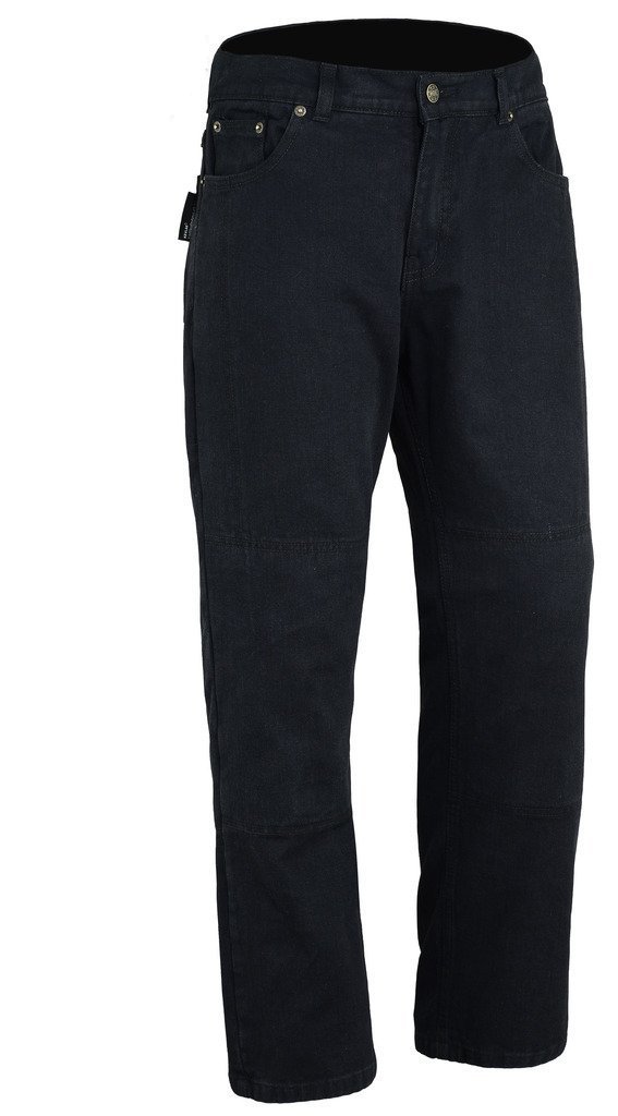 Bikers Gear Australia Pantalones vaqueros de corte clásico para motociclistas con armadura desmontable de fibra de aramida de Kevlar de DuPont