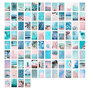 Wall Collage Kit Blue - 100 Pieces
