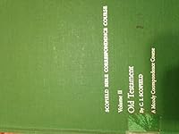 Scofield Bible Correspondence Course Volume II B003N3KQ4G Book Cover