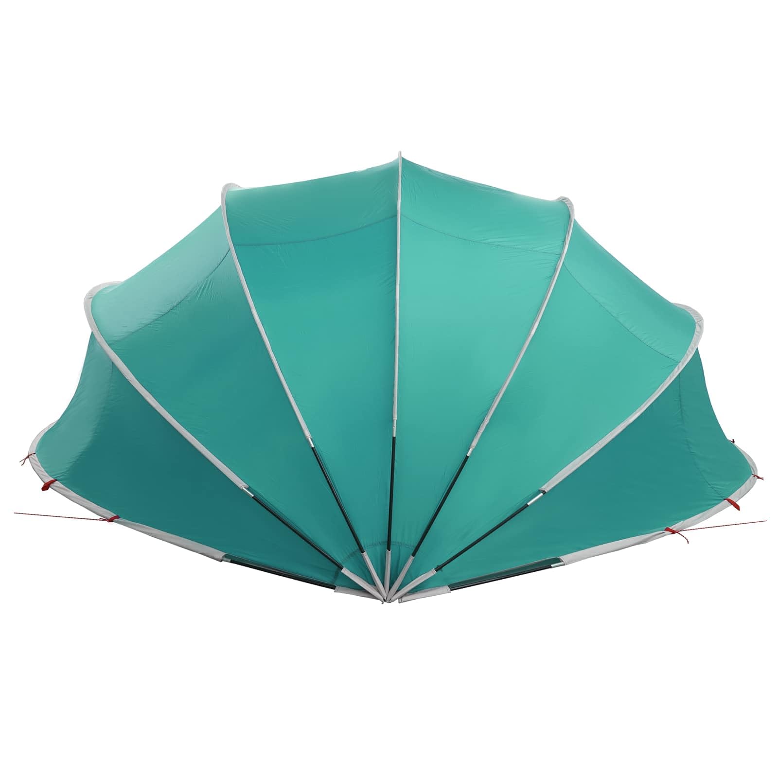 Piscina a cupola blu 472 x 460 x 229 cm, piscina pieghevole in fibra di vetro resistente ai raggi UV con tecnologie impermeabili, inclusa borsa per il trasporto, aste in fibra di vetro e tiranti