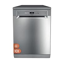 Hotpoint Ariston HFO 3O32 CW X – Lavastoviglie a Libera Installazione 60 cm, 14 Coperti, Motore Inverter, ActiveDry, Active 3D Zone Wash, Classe D, Inox