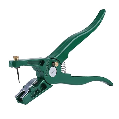 Miniatura 6 de Aplicador de alicates de etiqueta de oído para ganado, alicates de etiqueta de oreja de animales con pasador de repuesto, etiquetador de etiqueta de