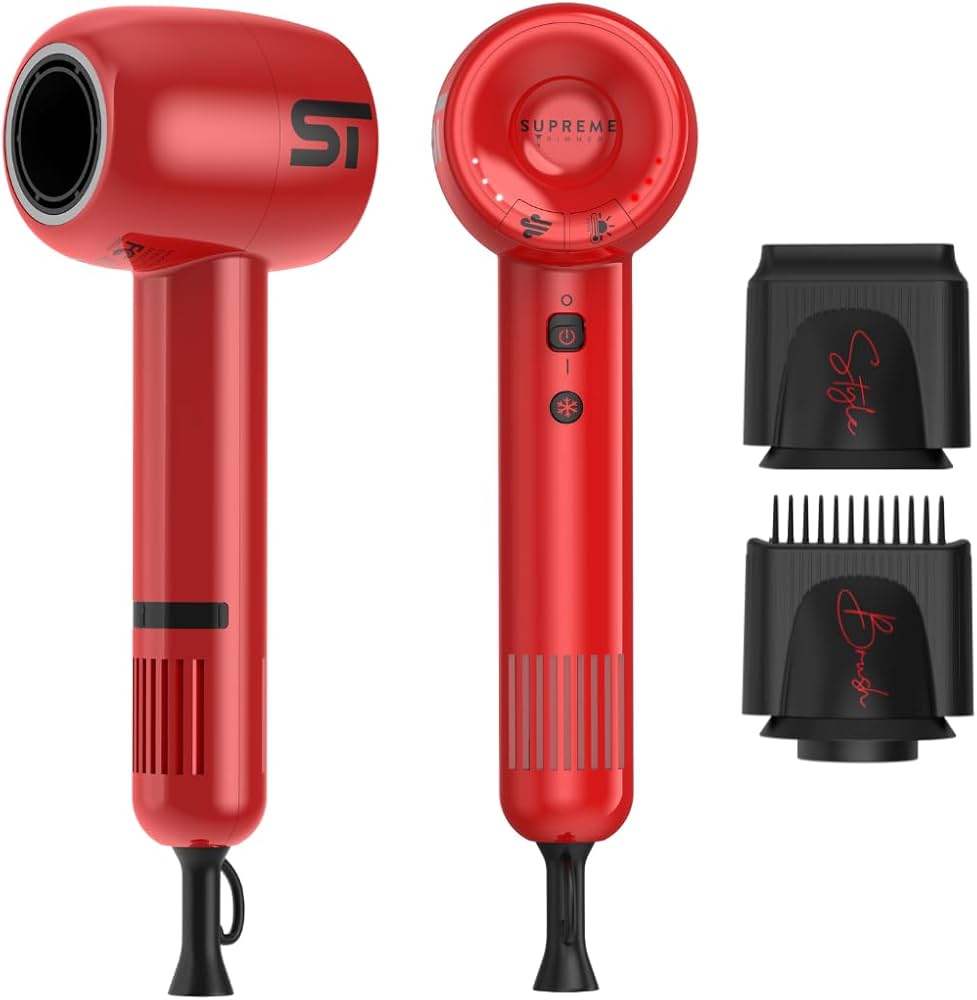 Amazon.com : Supreme Trimmer Hair Dryer Negative Ion 110,000 RPM