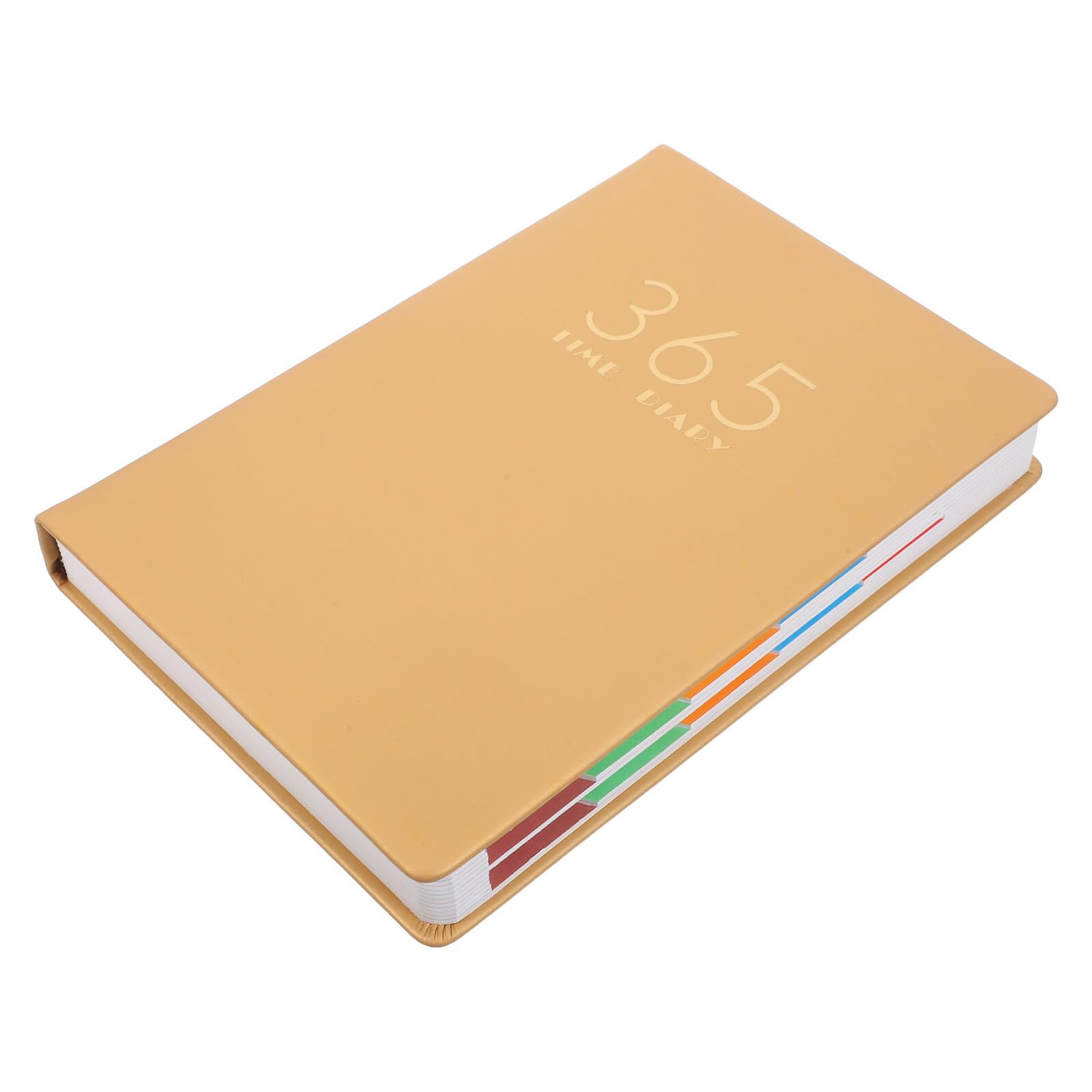 Didiseaon Agenda Mensile 2026 A5 con Copertina Rigida Oro Planner Giornaliero e Settimanale per Studenti e Insegnanti Diario Abitudini Quotidiane Compatto per Studio Ufficio e Viaggi