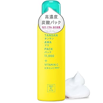 Amazon.co.jp: リッツ SHEE BY LITS 炭酸美容パック 130g 炭酸