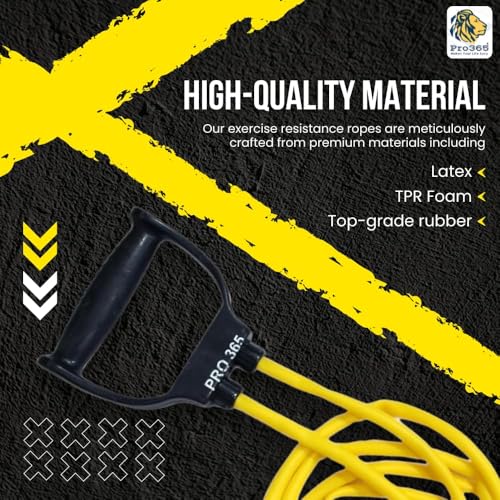 Image of PRO365 Adjustable Hand Gripper with Counter (5-60Kg) + Resistance Toning Tube | Grip Strength Trainer for Wrist, Forearm & Hands | Latex Fitness Tube Combo | Home Workout Equipment | 1 Year Brand Warranty