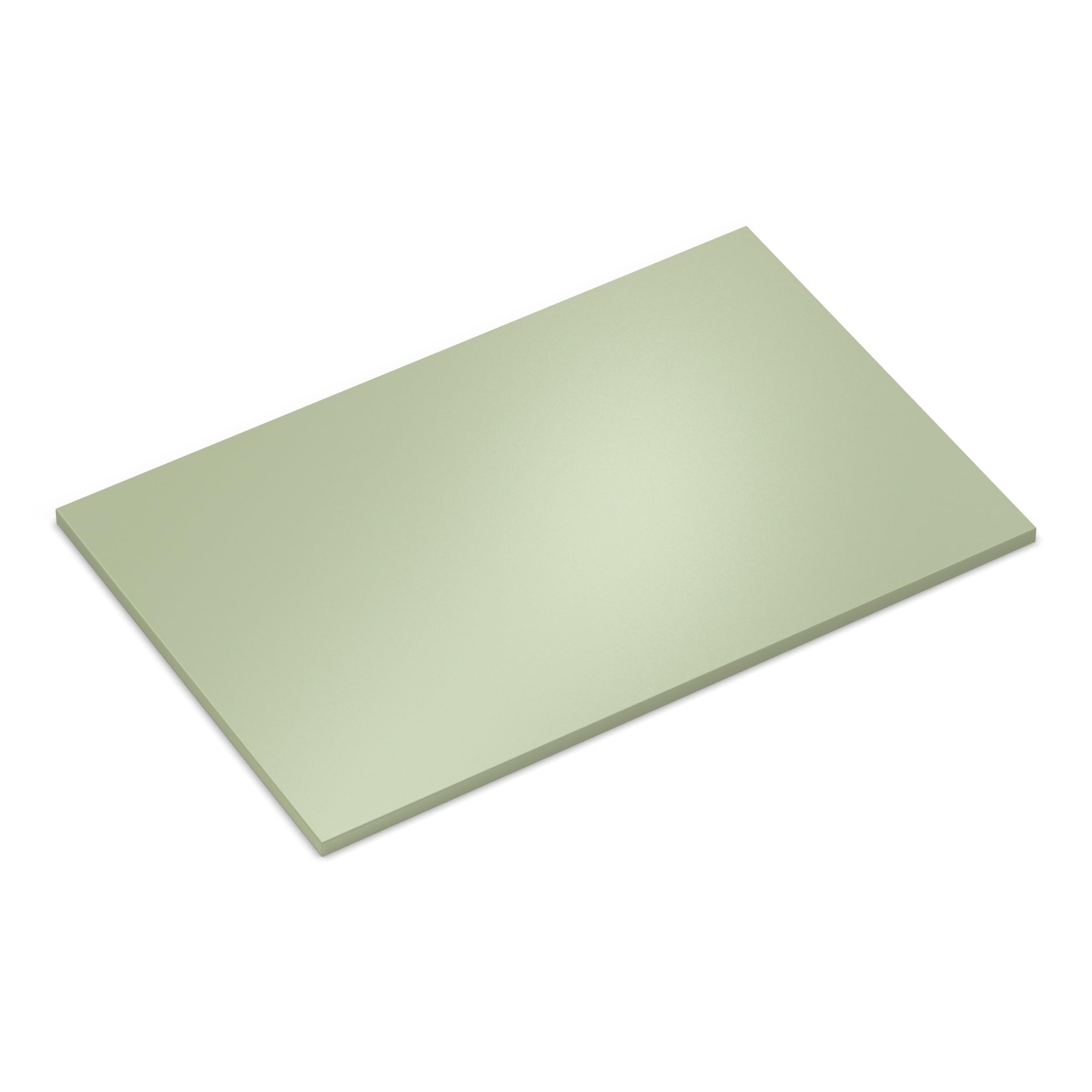 AUPROTEC Plateau de table 19 mm Vert avocat 700 mm x 600 mm Plaque en bois mélaminé aggloméré avec bord ABS de 2 mm Choix : 70 x 60 cm