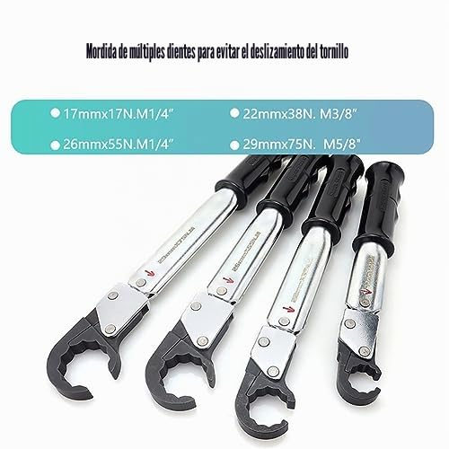Kit de llave dinamométrica de trinquete ajustable para HVAC, refrigeración y aire acondicionado, diseño de extremo abierto para tubos de cobre