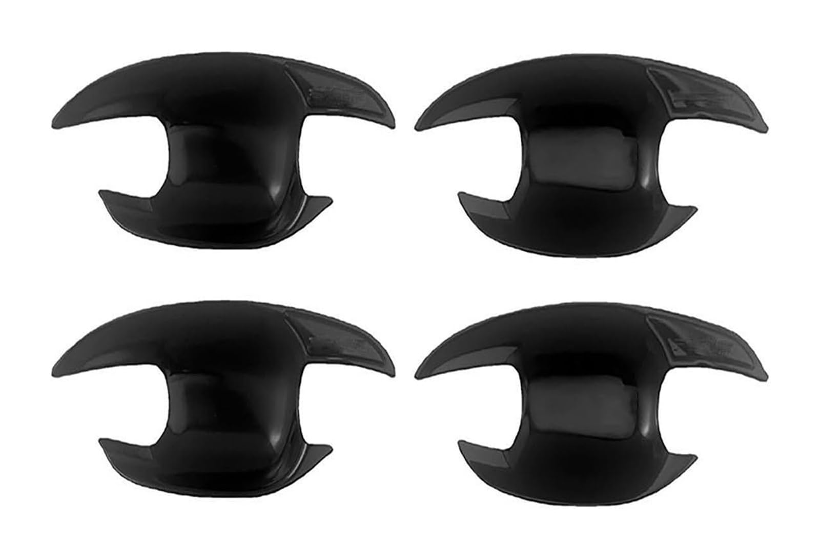 Ysbvblrmrv Small Door Bowl Bright Black Car Outside Door Handle Cap For Prius For 30 Series 2009-2015 Single Hole Dual Smart Door Handle Bowl Anti-Scratch Modification Car Guard(Small Door Bowl Bright Black)