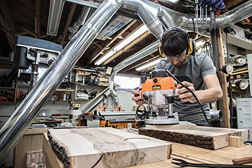 Triton MOF001 Doppelfunktions-Präzisionsoberfräse, 1400 Watt