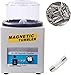 2000RPM Magnetic Tumbler, Vibratory Tumbler, Mefape Rotary Jewelry Polisher Tumbler, Jewelry Polishing Machine with Unidirectional Rotation/Bi-Rolling, 2 Rotary Modes