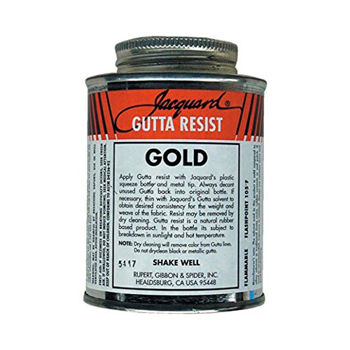 Jacquard Gutta Resist, 4 oz., Gold