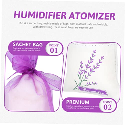 Beaupretty 20 bolsas de organza para almacenamiento y sachets miniatura 4