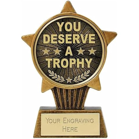 TROPHIESPLUSMEDALS Personalised Mini Star Award Cover