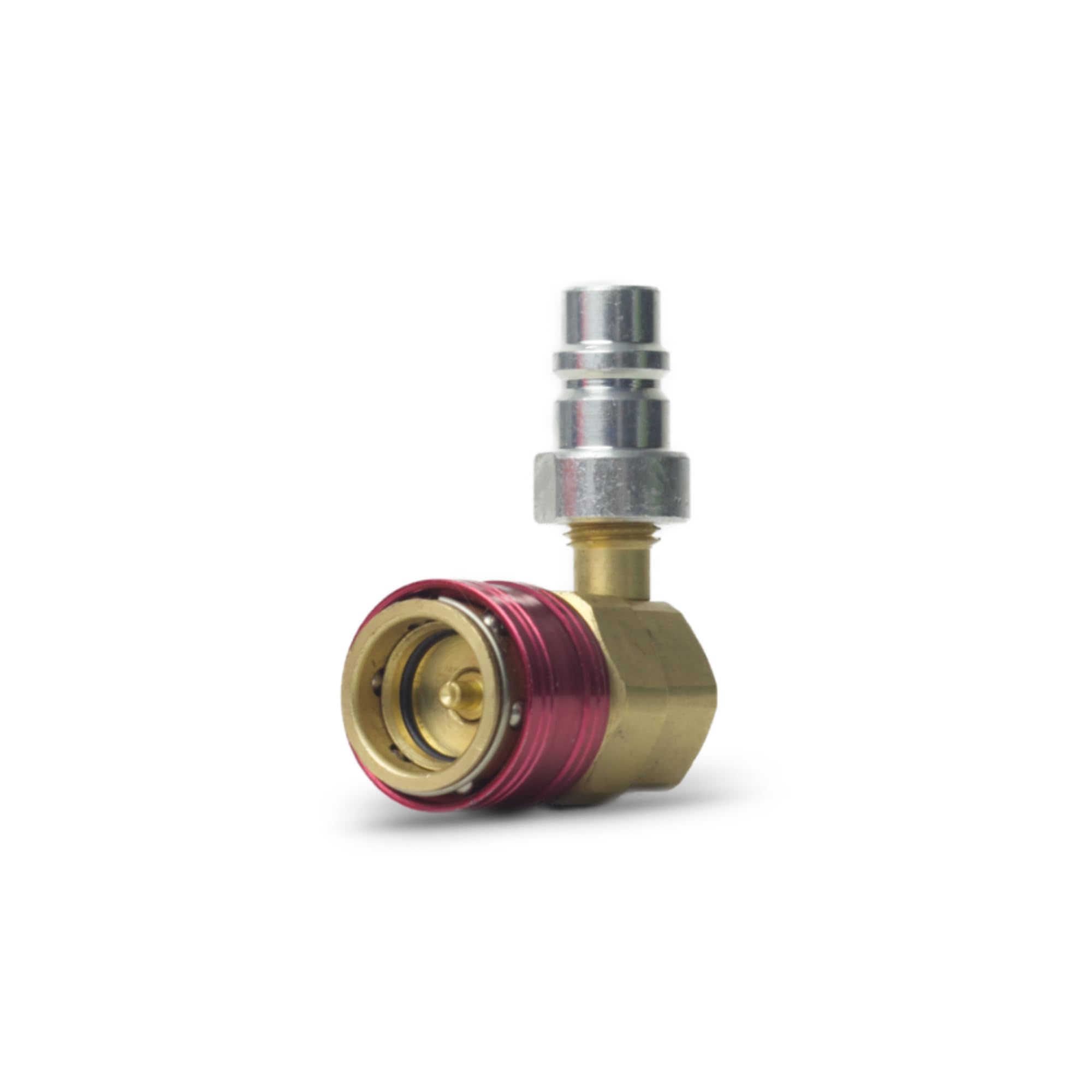 AC DOCTOR Kit 2 x Gas Refrigerante Orgánico Ecológico sustituto del R134a para recarga aire acondicionado de coche de 1995-2016 y manguera con manómetro y adaptador HP LP Alta/Baja Presión