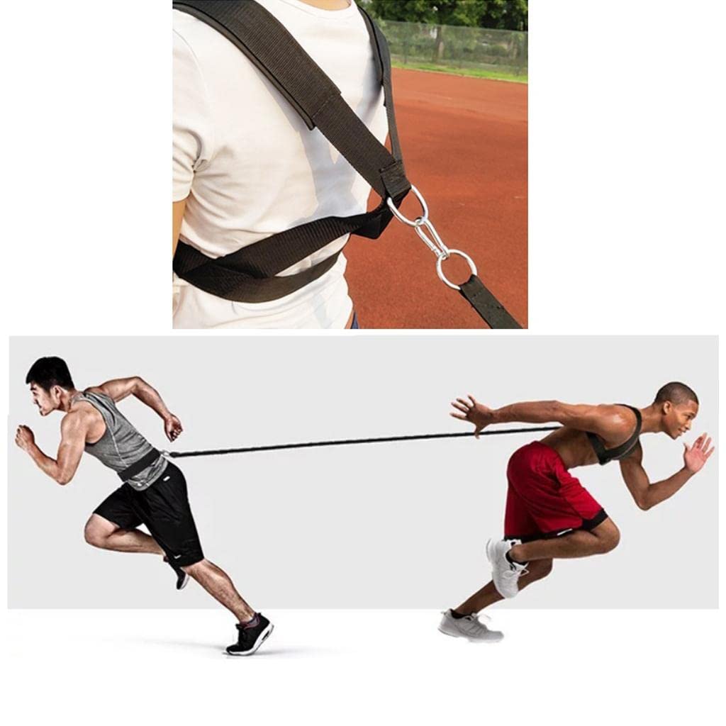 3 Stück Widerstandsharness Fitness Trainingsgurte Widerstandsbänder Gurtseil Zuggeschirr aus Latex für Muskelaufbau für Sportler Heimtraining