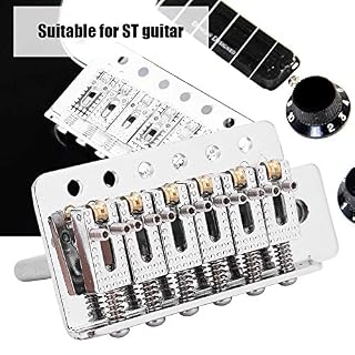 Dilwe Chevalet de Guitare avec Rouleau Système de trémolo Cordier de Verrouillage Vibrato Pont à Verrouillage Simple… - Les Beatles, Paul McCartney, John Lennon, RIngo Starr, George Harrison Dilwe Chevalet de Guitare avec Rouleau Système de trémolo Cordier de Verrouillage Vibrato Pont à Verrouillage Simple… – Image 2