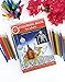 Joyful Christmas, Adult coloring book : Volume 12 by Prajakta P | Premium Handmade Paperback Spiral Bound Coloring Book | Art and Sip Party, DIY Kit, Party favors | Relaxing stress relieving patterns