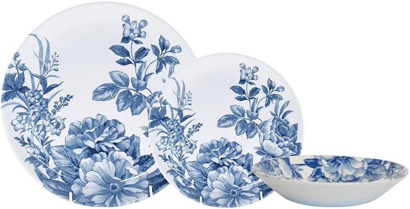 Churchill Queen's Dinnerware 12 Piece Set, Spring Flourish, Made In England