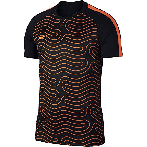 NIKE Kids Dri-Fit Academy T-shirt - Black/Cone/Cone, X-Large, XL - Image 3