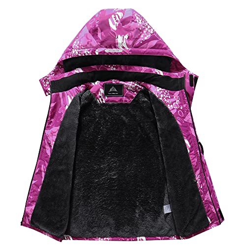 Moerdeng Kid's Waterproof Ski Snow Jacket Hooded Boy's And Girl's Warm Winter Coat Snowboard Windbreaker Hooded Raincoat #TOP2