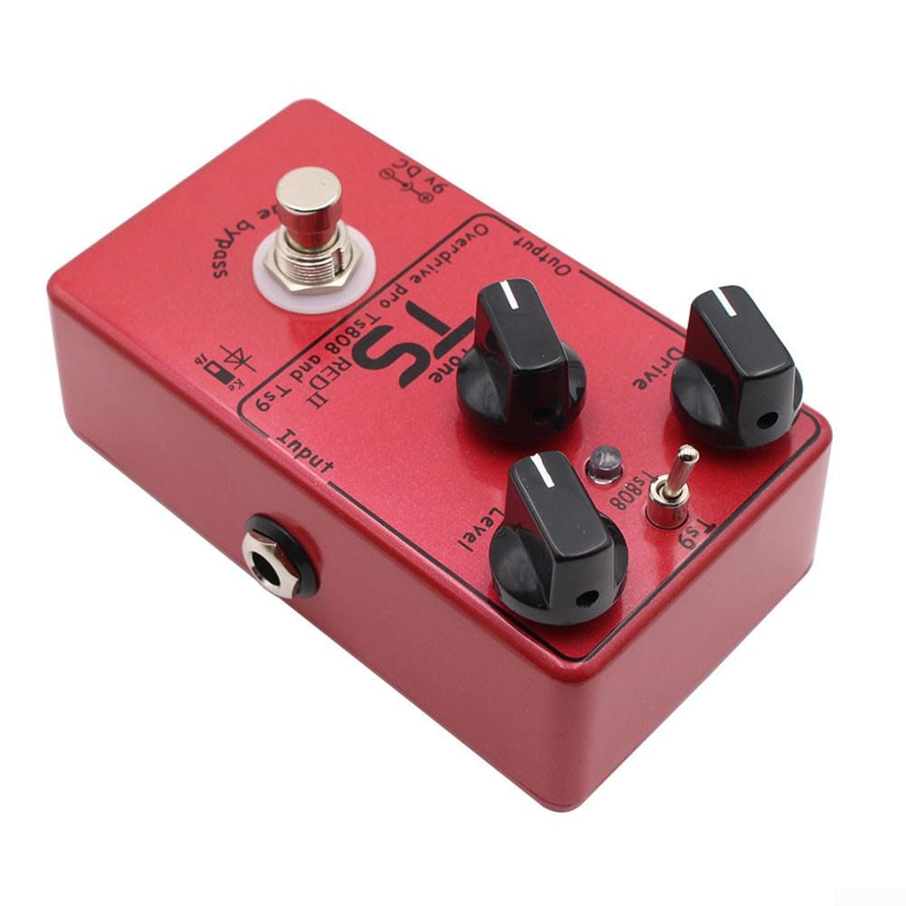 2.0 Version Demonfx TS RED II Gitarren-Effektpedal Combine Overdrive Booster