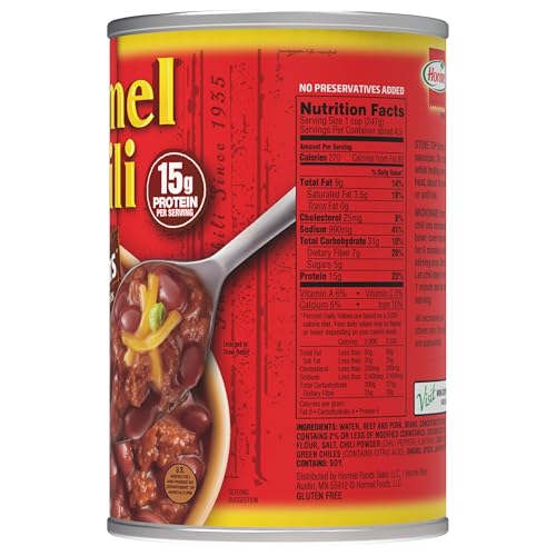 Image of Hormel Chili, with Beans 38 oz