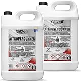 GiDeli Nitroverdünner 2 x 5L - Leistungsstarke Universeller Nitroverdünnung zum Reinigen von Pinseln und Malwerkzeugen - für Farben und Lacke - für Werkstatt- und Renovierungsarbeiten