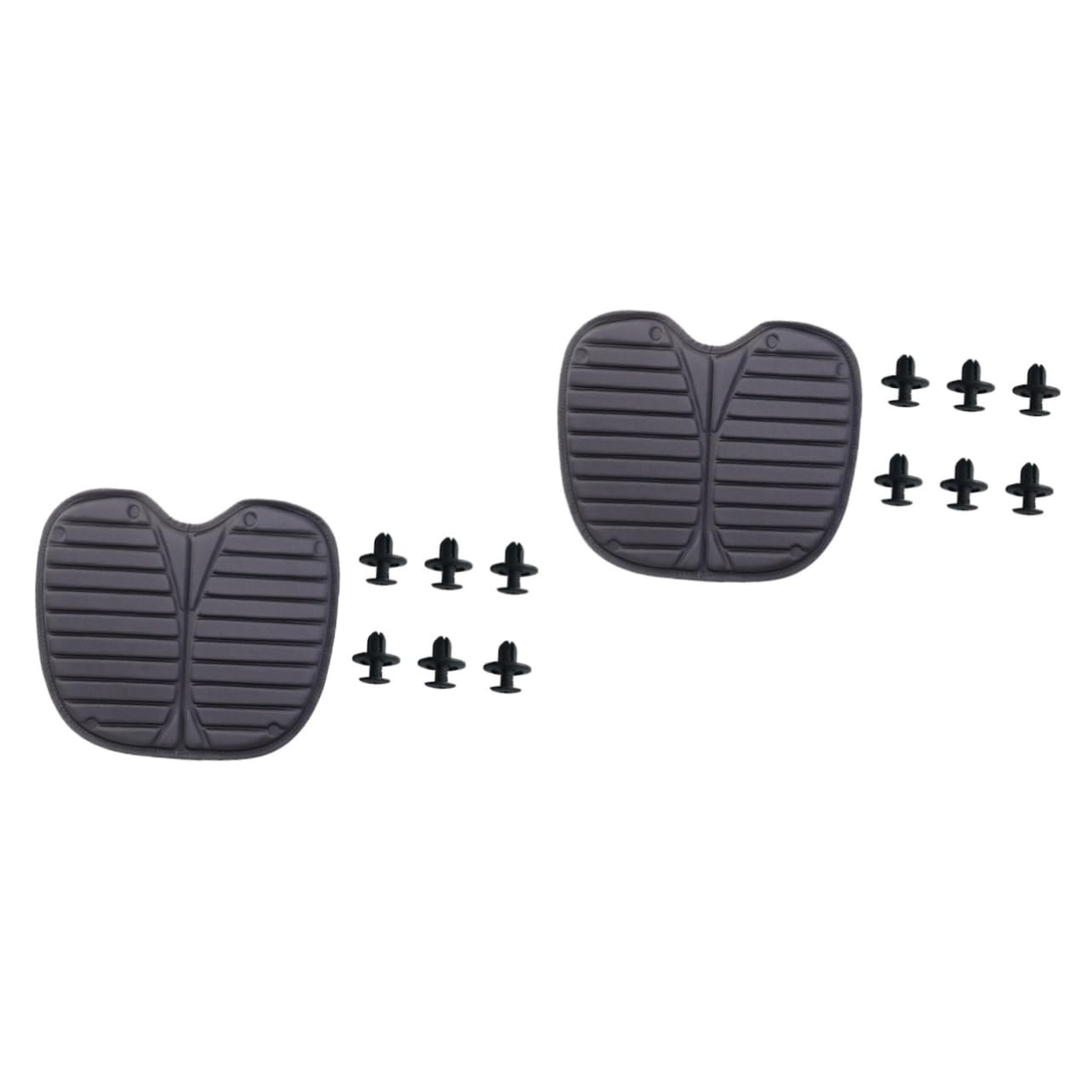 Kisangel 2stücke Kajaksitzkissen Sitzpolster Für Kajak Und Kanufahren Ergonomisches Design Tragbar Weich Bequem Und Rutschfest Für Outdoor-aktivitäten Inklusive Kunststoffschrauben