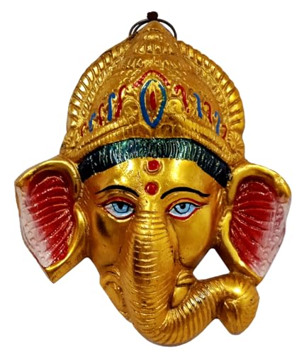Ganesha Ganapathi plaque en métal : habillez vos petits murs vides