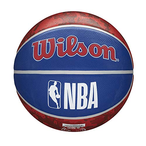 Image of WILSON NBA Team Tiedye Basketball - Size 7-29.5 inch, Los Angeles Clippers