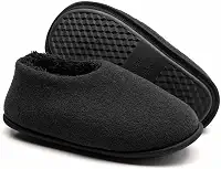 Pantufa Sapatilha Antiderrapante Forração de Pelo 100% Poliéster Unissex-Adultos-Infantil 27/28 até 45/46 Super Quentinha.