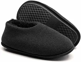 Pantufa Sapatilha Antiderrapante Forração de Pelo 100% Poliéster Unissex-Adultos-Infantil 27/28 até 45/46 Super Quentinha.