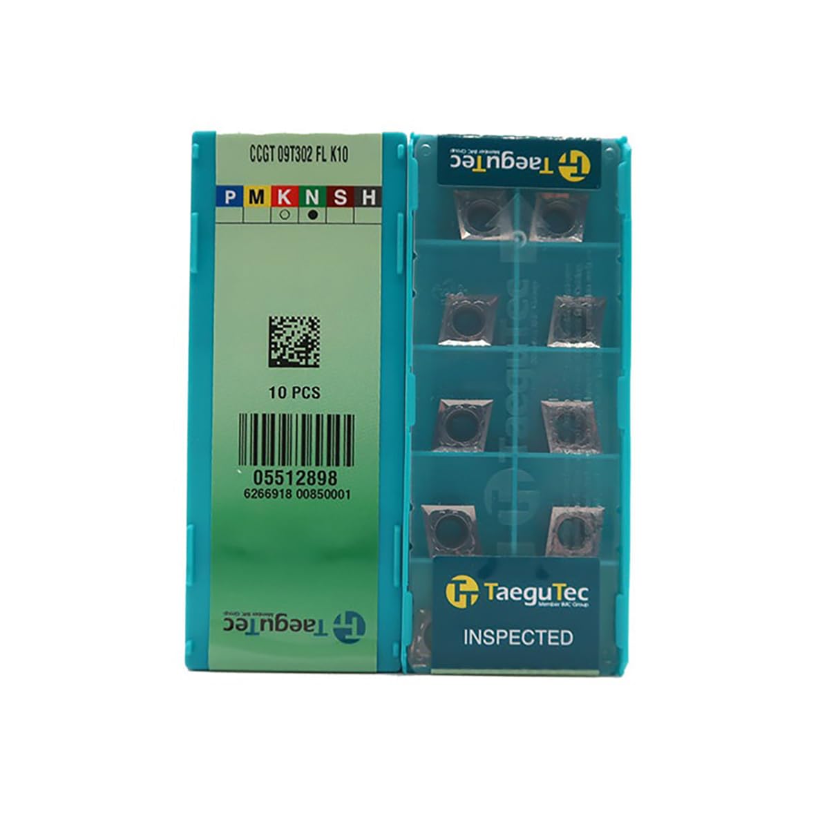 HOOGUU TaeguTec 100% Original CCGT CCGT09 CCGT09T3 CCGT09T302 FL CCGT09T302-FL K10 Turning Insert