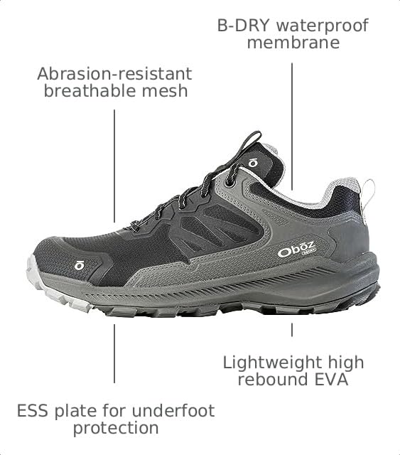 Image of Oboz Women's Katabatic Low Waterproof Hiking Shoes